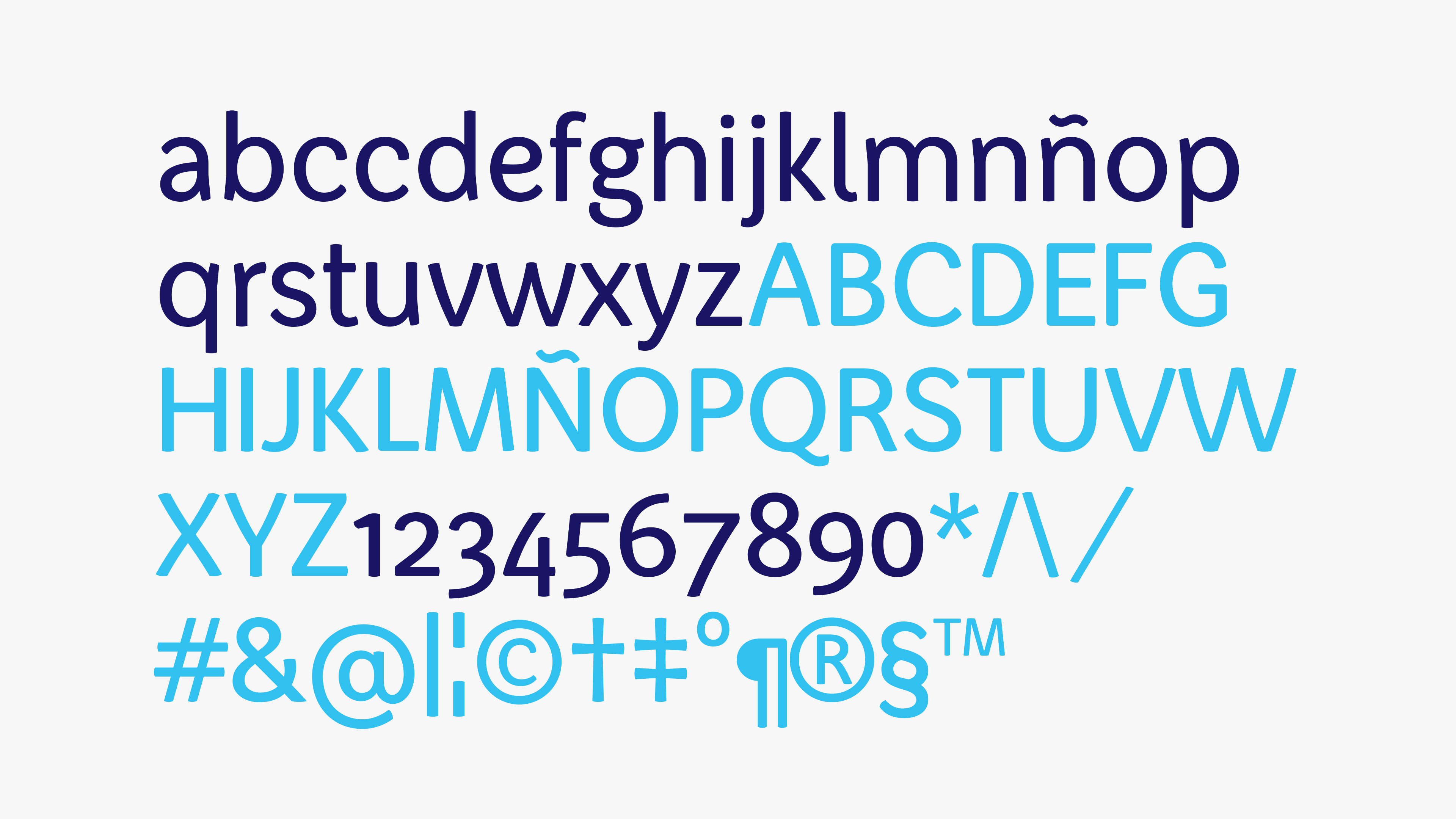 Set de caracteres básico